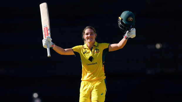 Annabel Sutherland century, Ash Gardner five-wicket haul lead Australia to ODI victory, series clean sweep against India