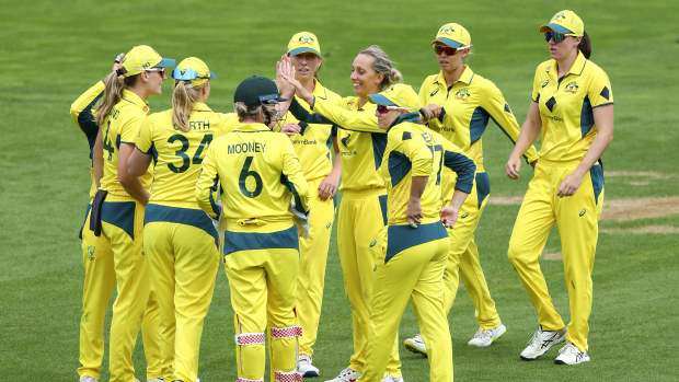 Annabel Sutherland century leads Australia to ODI, series victory against New Zealand