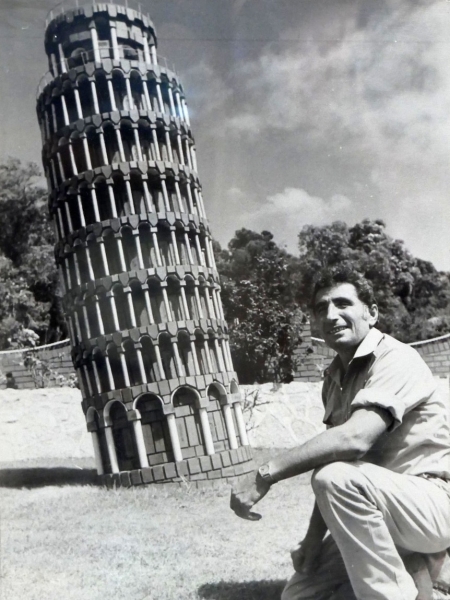 Albany's replica Leaning Tower of Pisa the legacy of 'true craftsman' Aldo Scamozzi