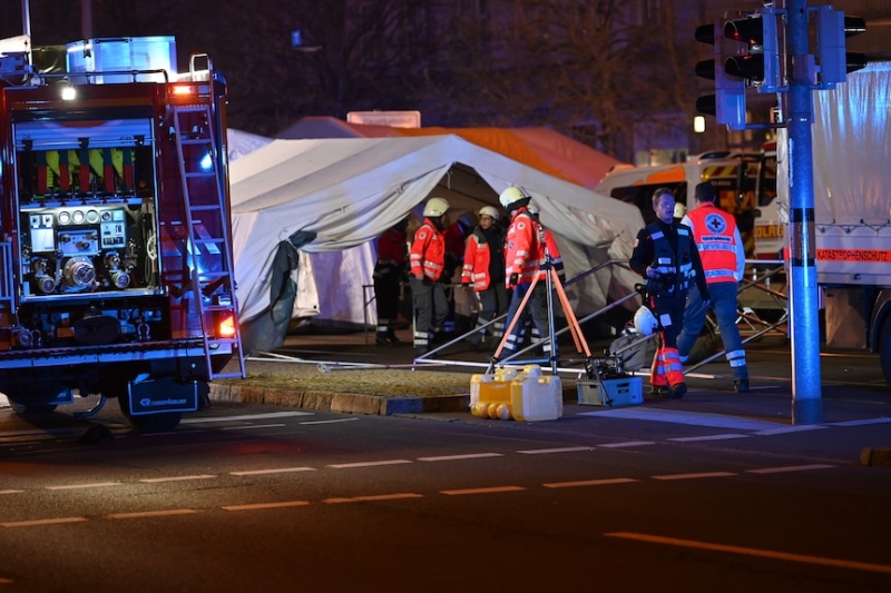 At least five dead, hundreds injured by alleged 'Islamophobic' driver at Christmas market in Germany