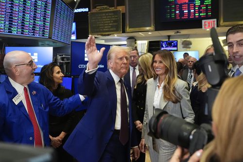 Donald Trump named Time's Person of the Year and rings New York Stock Exchange opening bell