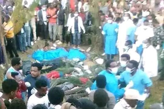 Ethiopian truck crash kills dozens returning from wedding in Sidama region