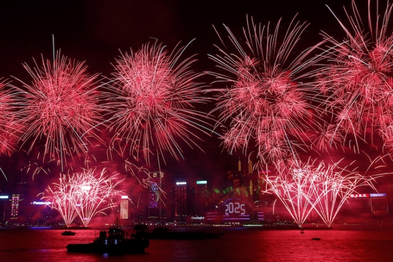 New Year's celebrations: How the world is ringing in 2025