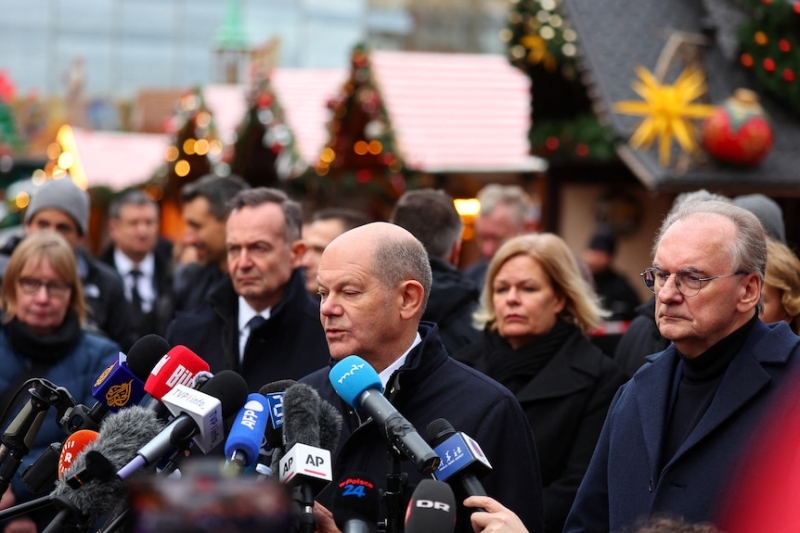 Nine-year-old among five killed as charges prepared for suspect in German Christmas market attack