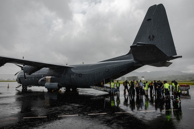 RAAF flights bring more Australians home and deliver humanitarian aid to Vanuatu