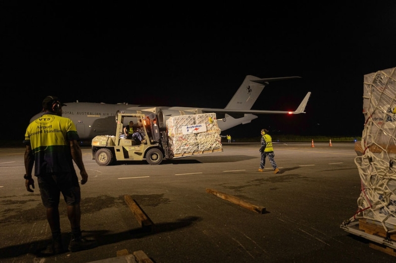 RAAF flights bring more Australians home and deliver humanitarian aid to Vanuatu