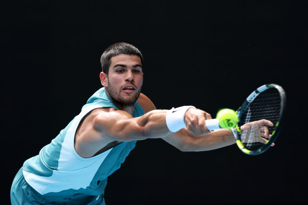 'It is crazy': Carlos Alcaraz loses cool in fiery exchange with chair umpire as Jack Draper succumbs to injury