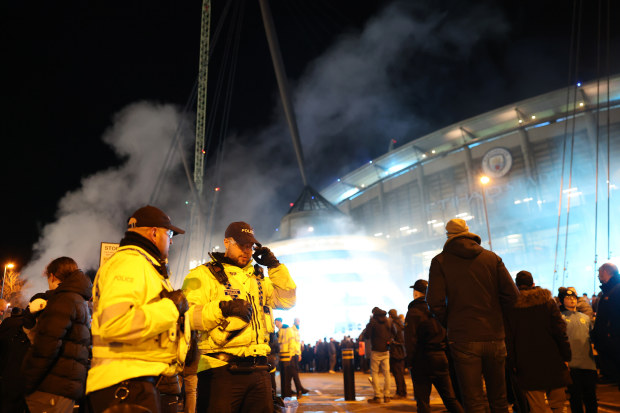 Fire breaks out at kiosk outside Man City's stadium before Champions League game