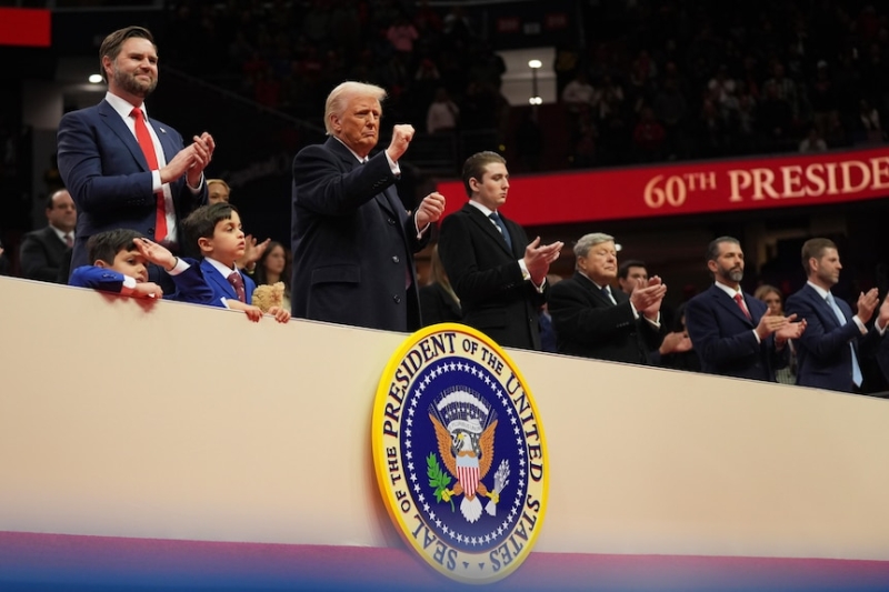 Donald Trump's inauguration featured awkward Elon Musk salute, Melania's fancy hat and a cappella from Carrie Underwood