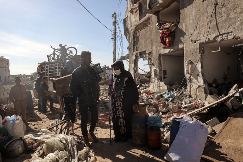 'Every house reduced to rubble': Gazan family's painful return to Rafah