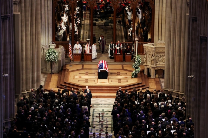 Former US president Jimmy Carter farewelled at state funeral