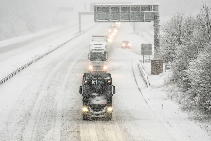 Heavy snow brings widespread disruption across the UK and Europe