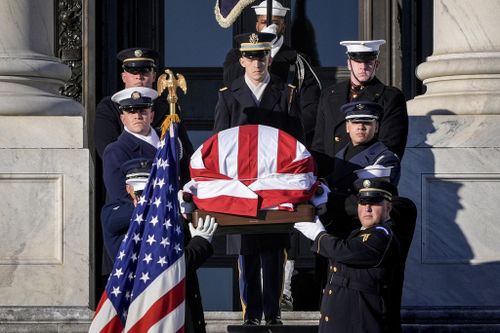 Jimmy Carter honoured with Washington funeral before burial in Georgia hometown