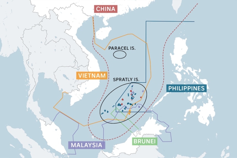 Philippines threatens legal action after Chinese coast guard ship sails in disputed South China Sea