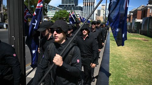 Prime minister, premiers condemn 'horrific' neo-Nazis who were arrested in Adelaide