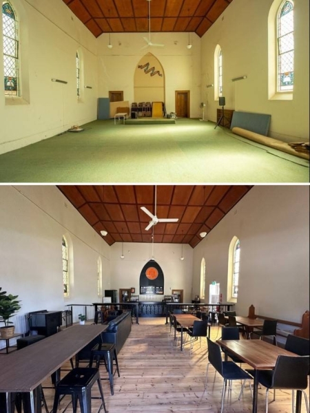 Small businesses repurpose historic South Australian churches