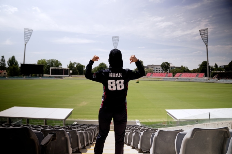 The Afghanistan Women's Cricket team have played together for the first time — but the match was so much more than a game