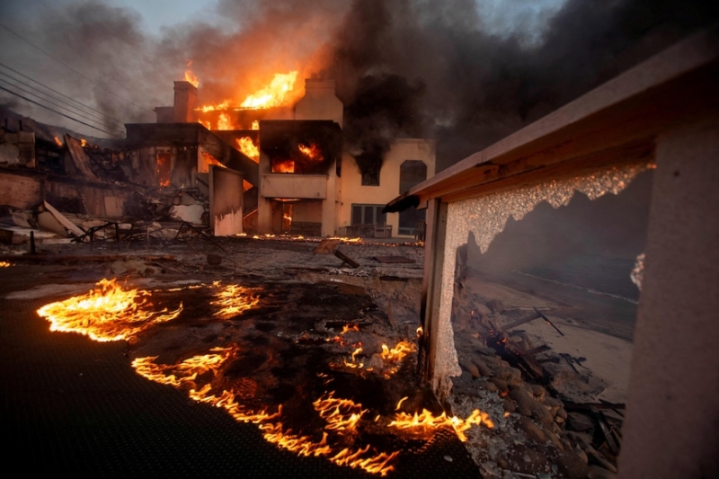 Water supplies ran dry in Los Angeles just when they were needed most