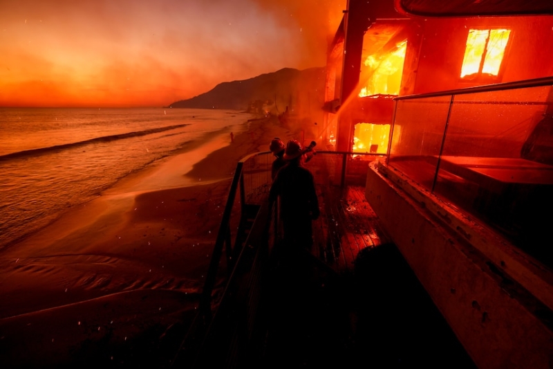 Water supplies ran dry in Los Angeles just when they were needed most