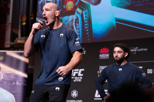 Sean Strickland back for revenge against Dricus Du Plessis at UFC 312