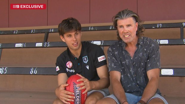 'Footy's like an outlet': Power rookie reveals battle with Tourette's