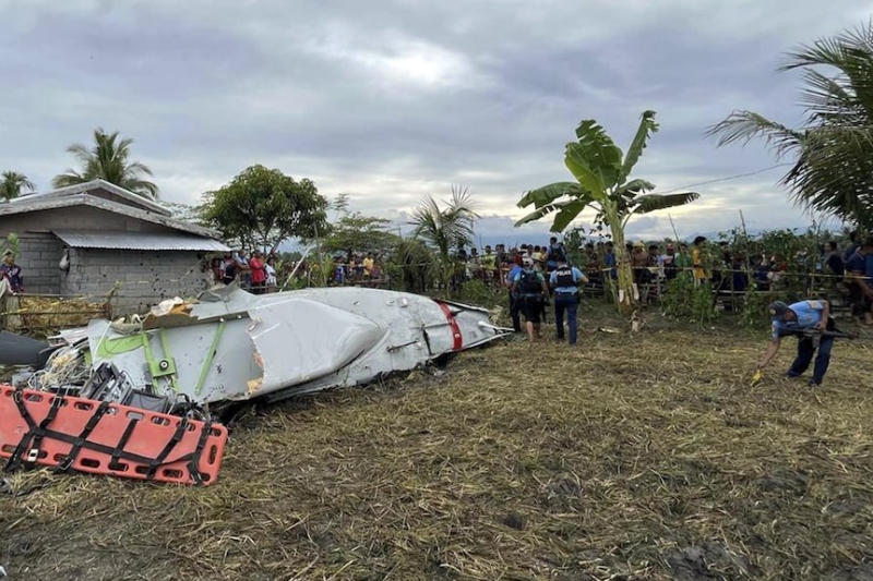 Four dead in US military-contracted plane crash in southern Philippines