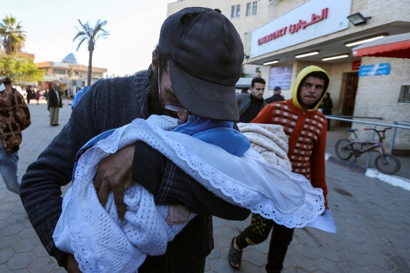 Newborn babies die amid Gaza cold snap, civil defence agency says