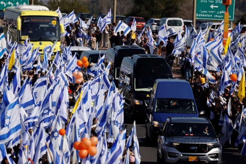 Yarden Bibas bids farewell to wife Shiri and two sons killed in captivity in Gaza