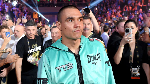 'Send the contract': Keith Thurman's stern warning to Tim Tszyu after damaging comeback win