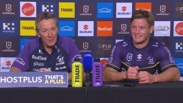 'Not normally like that': Craig Bellamy baffled as Ryan Papenhuyzen bombs try in Storm's big win