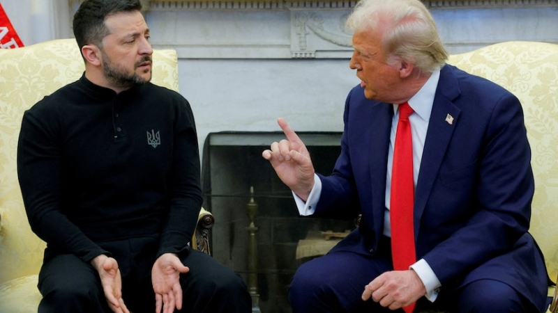 Data shows Trump's criticisms are increasing trust in Zelenskyy