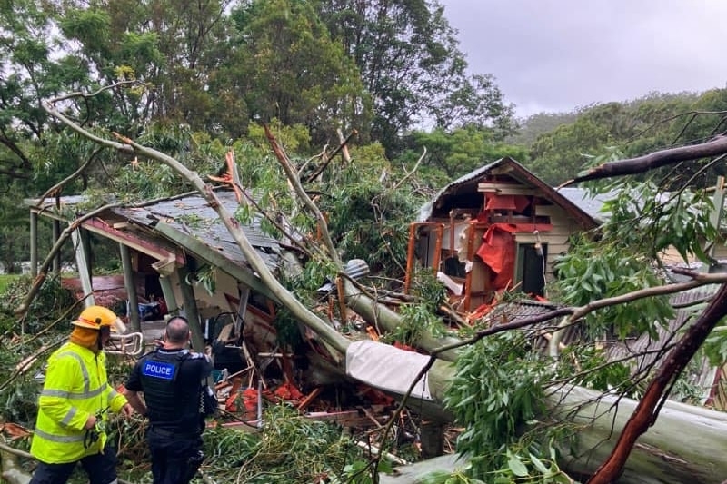 Gale-force winds cut more power in wake of Cyclone Alfred