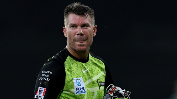 'I owe the game': David Warner delivers classy speech after BBL final drubbing