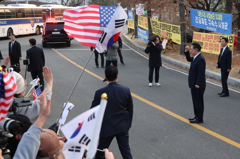 South Korean President Yoon Suk Yeol free as trials continue after Seoul court quashes detention