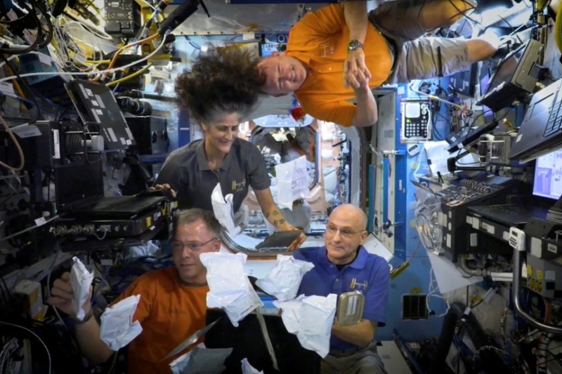 Suni Williams and Butch Wilmore go on spacewalk as Trump asks Elon Musk to 'go get' them