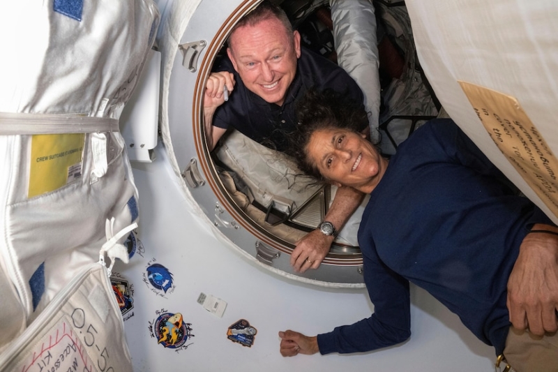 Suni Williams and Butch Wilmore go on spacewalk as Trump asks Elon Musk to 'go get' them